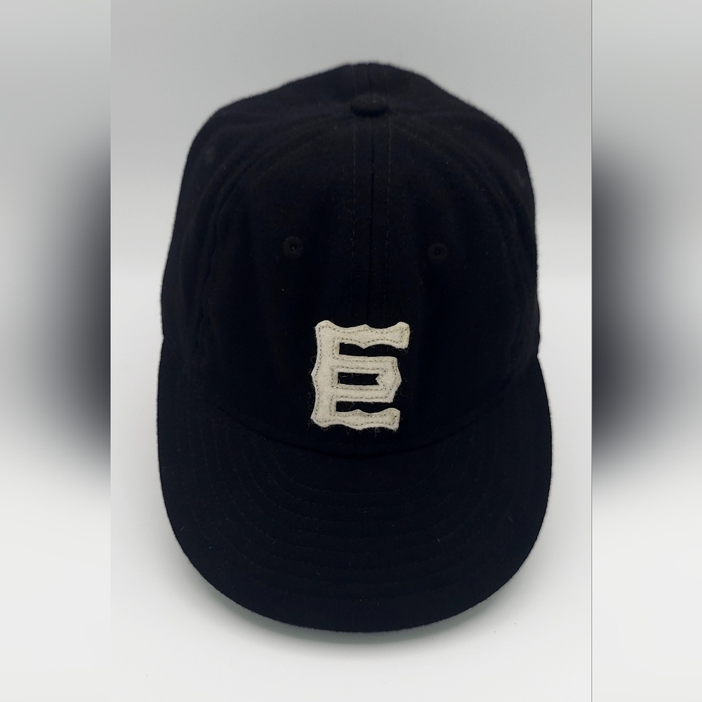 An Ebbets Field Vintage Authentic, 7 1/8" Black Ballcap